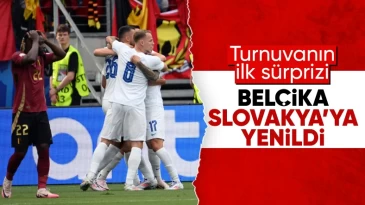 EURO 2024’te Slovakya, Belçika’yı tek golle devirdi