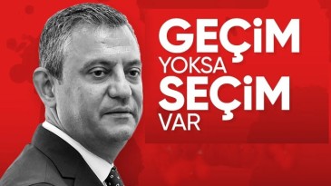 Özgür Özel: Geçim yoksa çok yakında seçim var!