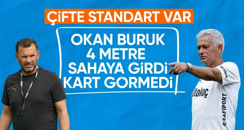 Jose Mourinho: Okan Buruk kart görmüyor ama ben görüyorum