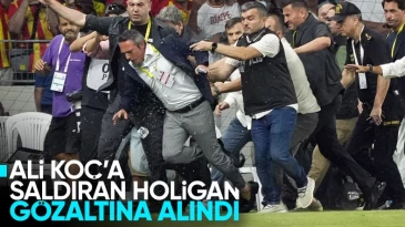 Fenerbahçe Başkanı Ali Koç’a saldıran şahıs gözaltına alındı