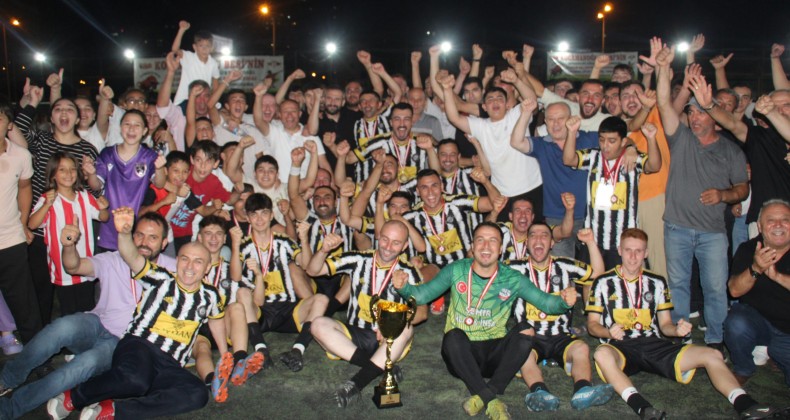 Samsun’da köyler arası futbol turnuvasında Akalan şampiyon oldu