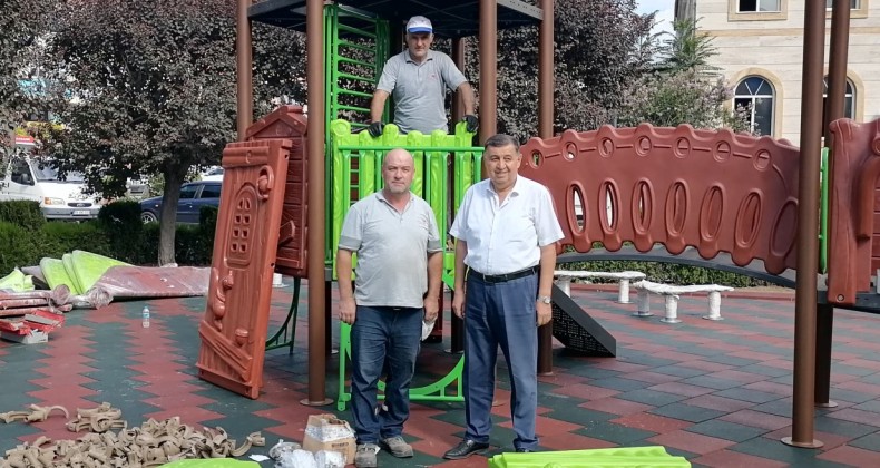 Havza’da Kevser Parkı Yenileniyor