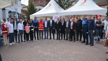Havza Belediyesi çalışanları Kan Bağışladı