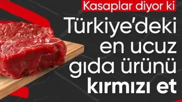 Samsunlu Kasaplara göre en ucuz et: Kırmızı et