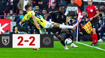 Fenerbahçe Samsun’dan Çıkamadı! 2-2