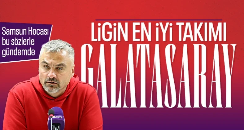 Thomas Reis’ten açıklama: Ligin en iyi takımı Galatasaray