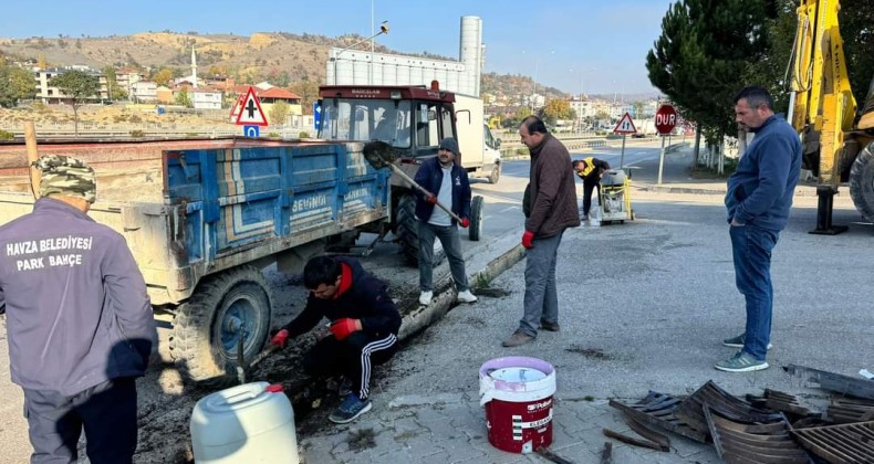 Havza’da Sel Baskınlarına Karşı Önlemler Alınıyor