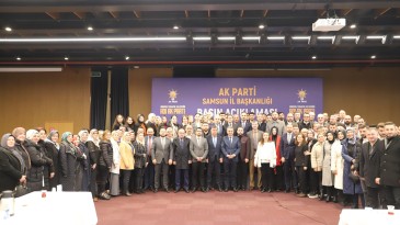 AK Parti Samsun İl Başkanı Köse’den kongre açıklaması: – “Samsun İl Başkanlığı Kongremizi de Cumhurbaşkanımız Sayın Recep Tayyip Erdoğan’ın teşrifleriyle 4 Ocak 2025 Cumartesi günü gerçekleştireceğiz”