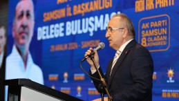 AK Parti Samsun İl Başkanlığına yeniden Mehmet Köse seçildi