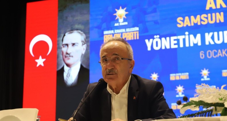 AK Parti Samsun İl Başkanı Mehmet Köse’den kongre teşekkürü