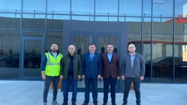 Havza Belediye Başkanı Murat İkiz, Havza OSB’de İncelemelerde Bulundu