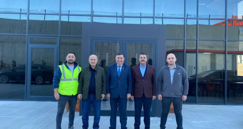 Havza Belediye Başkanı Murat İkiz, Havza OSB’de İncelemelerde Bulundu