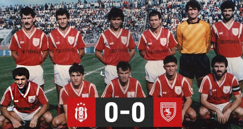 Samsunspor, Beşiktaş’tan 1 puanı söktü aldı!