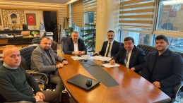 Havza Belediye Başkanı ve Kaymakamı, OSB Yetkilileri ile SASKİ Genel Müdürü’nü Ziyaret Etti