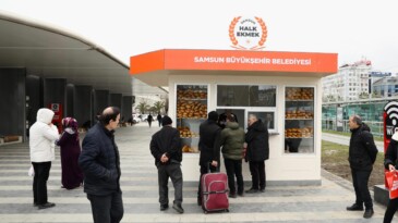 Başkan Doğan’dan Vatandaşlara Ramazan Hediyesi: Samsun Halk Ekmek Noktaları Hizmete Açıldı