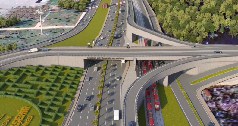 SAMSUN’DA ŞEHİR TRAFİĞİNE NEFES ALDIRACAK PROJE BAŞLIYOR