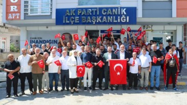 Cumhurbaşkanının Çağrısına Caniklilerden Tam Destek