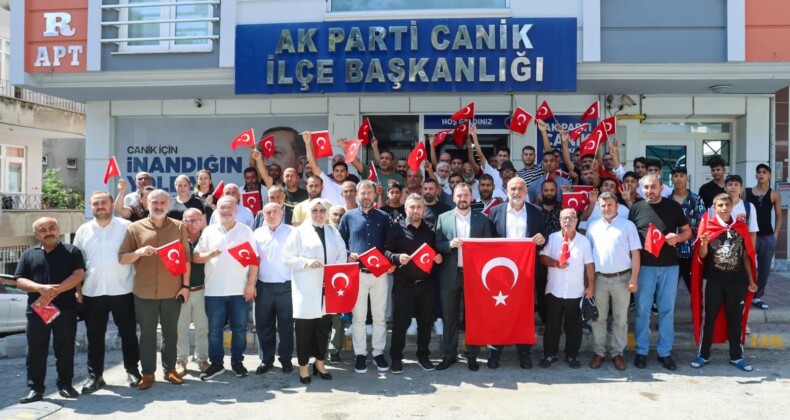 Cumhurbaşkanının Çağrısına Caniklilerden Tam Destek