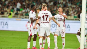 PANATHİNAİKOS 2-1 SAMSUNSPOR: TUR UMUDU RÖVANŞA KALDI