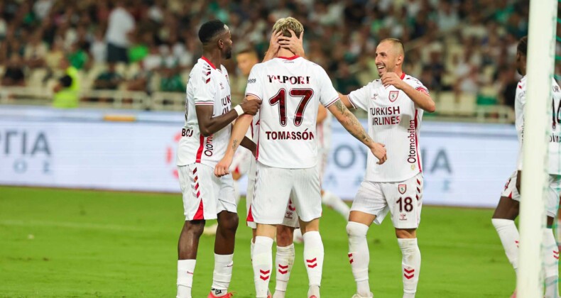 PANATHİNAİKOS 2-1 SAMSUNSPOR: TUR UMUDU RÖVANŞA KALDI
