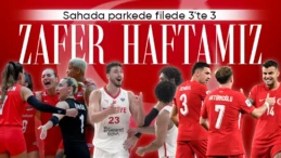 TÜRKİYE SPORDA ZAFER HAFTASI: 3’TE 3