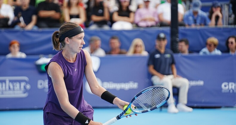SAMSUN OPEN WTA GÖRKEMLİ FİNALLE SONA ERDİ