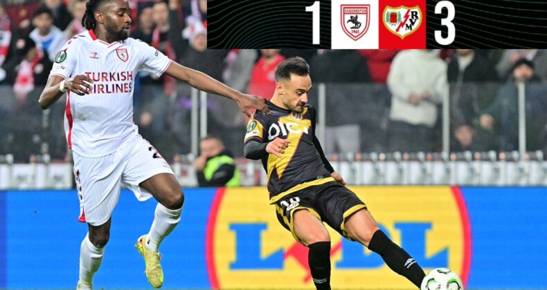 Samsunspor, evinde Rayo Vallecano’ya mağlup oldu