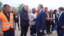 Başkan İhsan Kurnaz Personelle Bayramlaştı