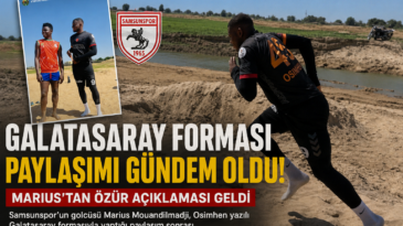Marius’tan Galatasaray Forması Açıklaması: “Niyetim Kimseyi Kırmak Değildi”