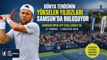 Dünya Tenisinin Genç Yıldızları Samsun Kortlarında Buluşacak
