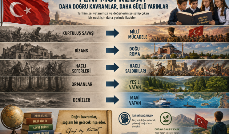 Yeni Müfredatta Kavram Değişikliği: Tarihe ve Kimliğe Daha Güçlü Bir Bakış