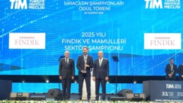 Ferrero Fındık, Fındık ve Mamulleri Sektörünün İhracat Şampiyonu Oldu