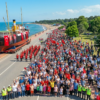 SAMSUN’DA TARİHİ AN: BANDIRMA VAPURU KARADAN YÜRÜTÜLDÜ!