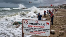 Samsun Valiliği’nden 5 İlçe İçin Denize Girme Uyarısı