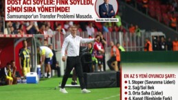 DOST ACI SÖYLER: FİNK SÖYLEDİ, ŞİMDİ SIRA YÖNETİMDE!