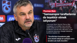 Thomas Reis’ten Samsunspor taraftarına mesaj: “Kendimi çok mutlu hissettim”