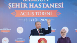 Cumhurbaşkanı Erdoğan, Samsun Şehir Hastanesi açılışında coşkuyla karşılandı