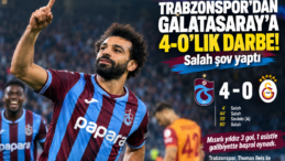 Trabzonspor’dan Galatasaray’a 4-0’lık darbe: Salah şov yaptı