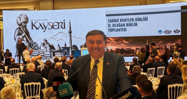 Havza Belediye Başkanı Murat İkiz, Tarihi Kentler Birliği toplantısına katıldı