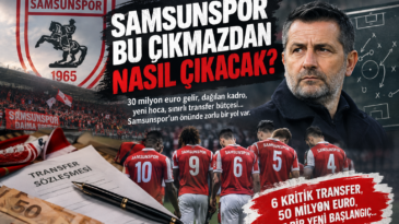 SAMSUNSPOR BU ÇIKMAZDAN NASIL ÇIKACAK?