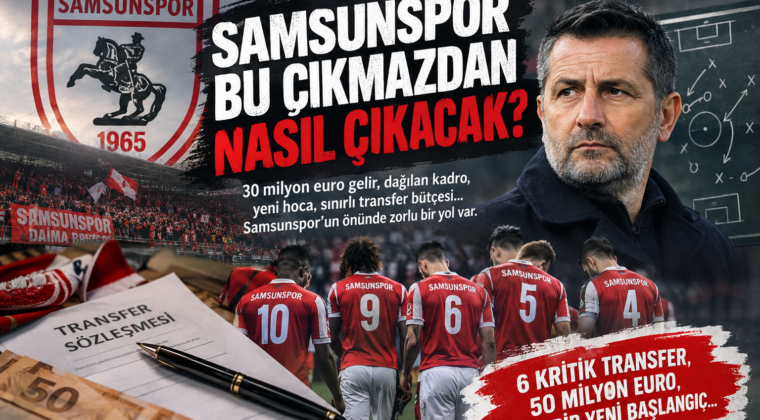 SAMSUNSPOR BU ÇIKMAZDAN NASIL ÇIKACAK?