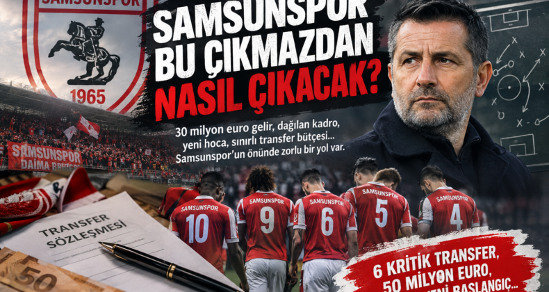 SAMSUNSPOR BU ÇIKMAZDAN NASIL ÇIKACAK?