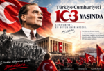 Türkiye Cumhuriyeti 103 yaşında